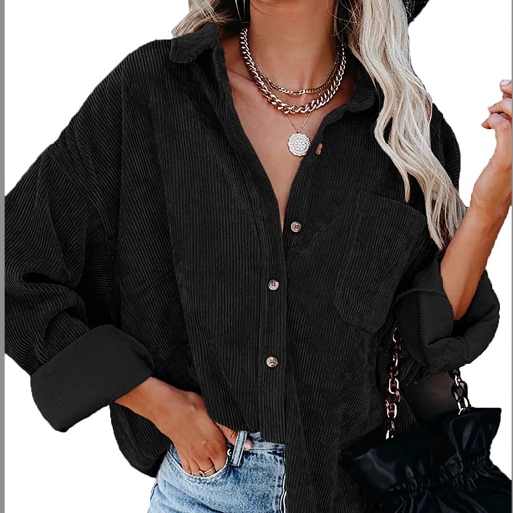 Corduroy oversized jacket/shirt